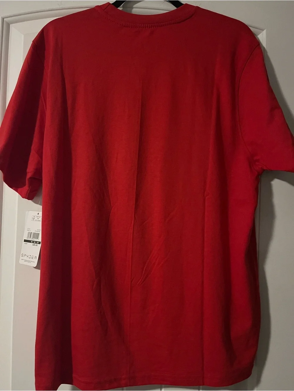 Spyder Red Short-Sleeve Graphic Logo Tee